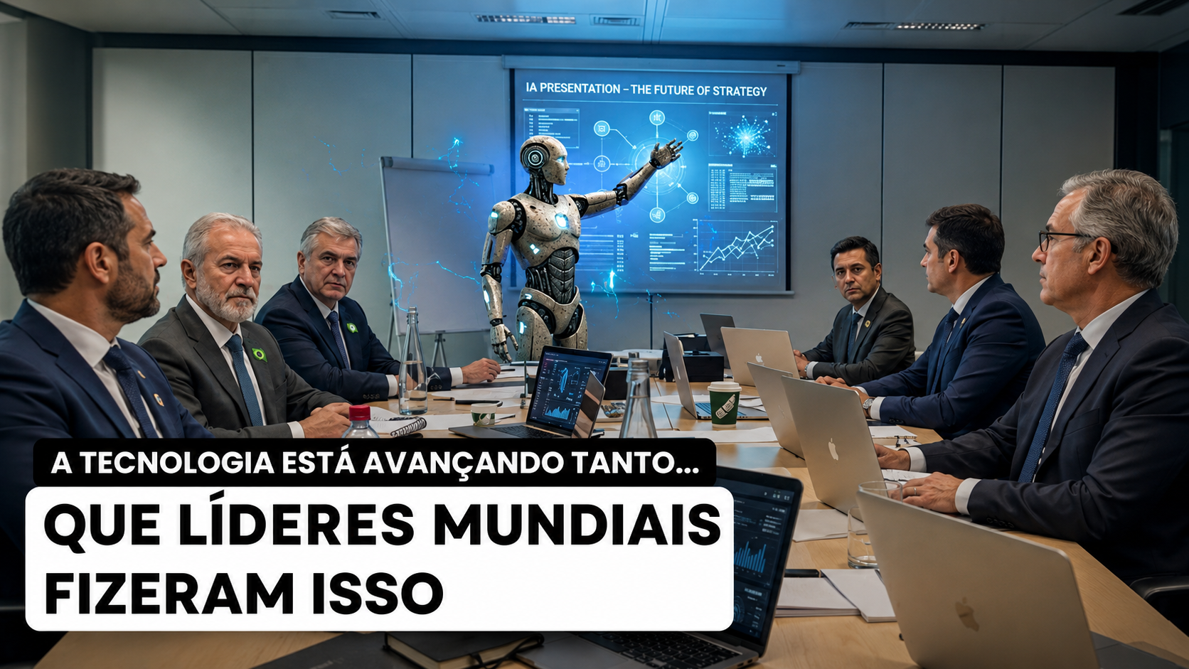Representação gráfica de ataques cibernéticos e proteção de dados com inteligência artificial, destacando redes de conexão e segurança digital corporativa.
