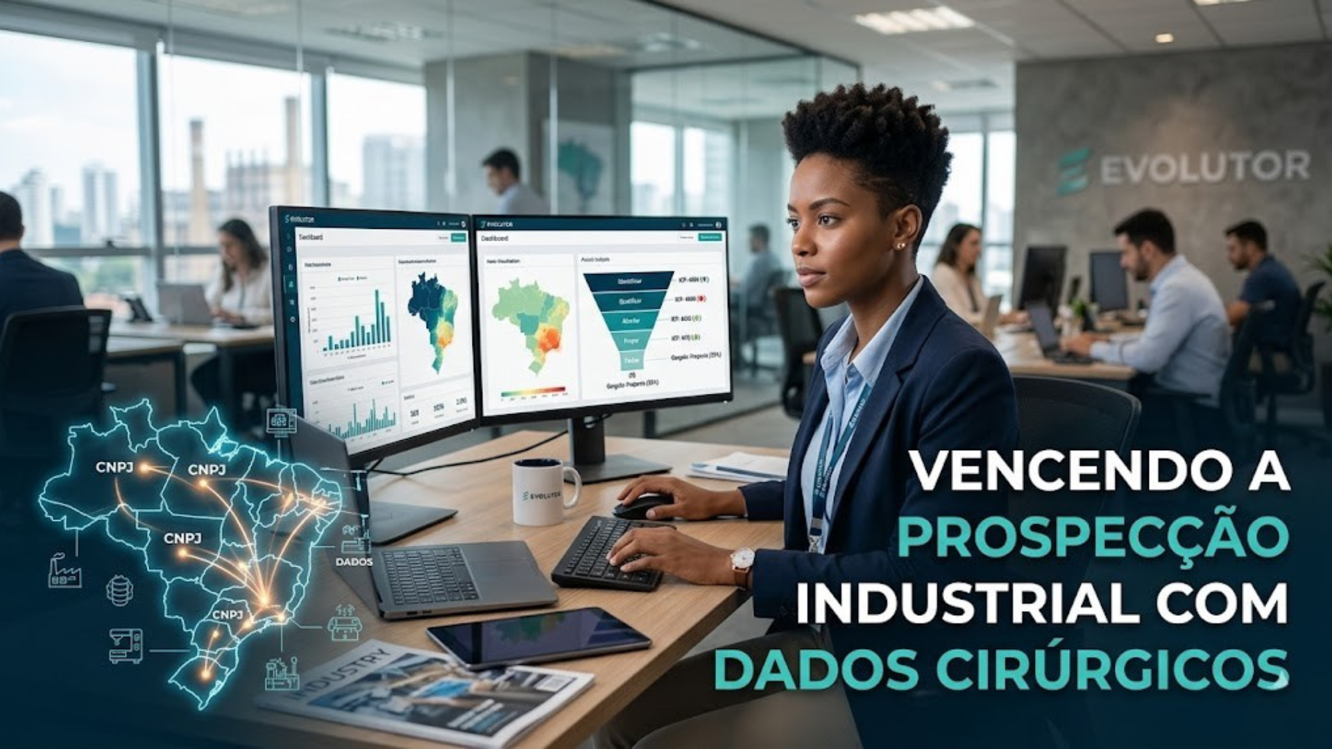 O campo mais importante. Ele descreve a imagem para leitores de tela (acessibilidade) e para os robôs dos motores de busca (Google Images), caso a imagem não carregue.